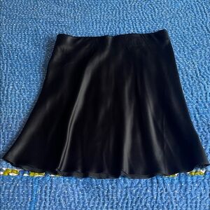 Quince silk skirt short black